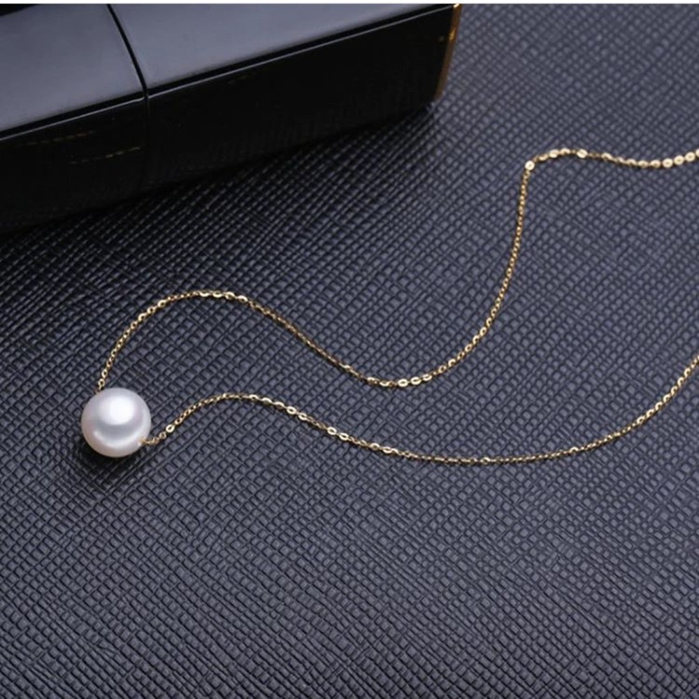 ⚜️[𝟯/$𝟭𝟴]⚜️Gold Pearl Delicate Charm Choker NEW - Picture 7 of 10
